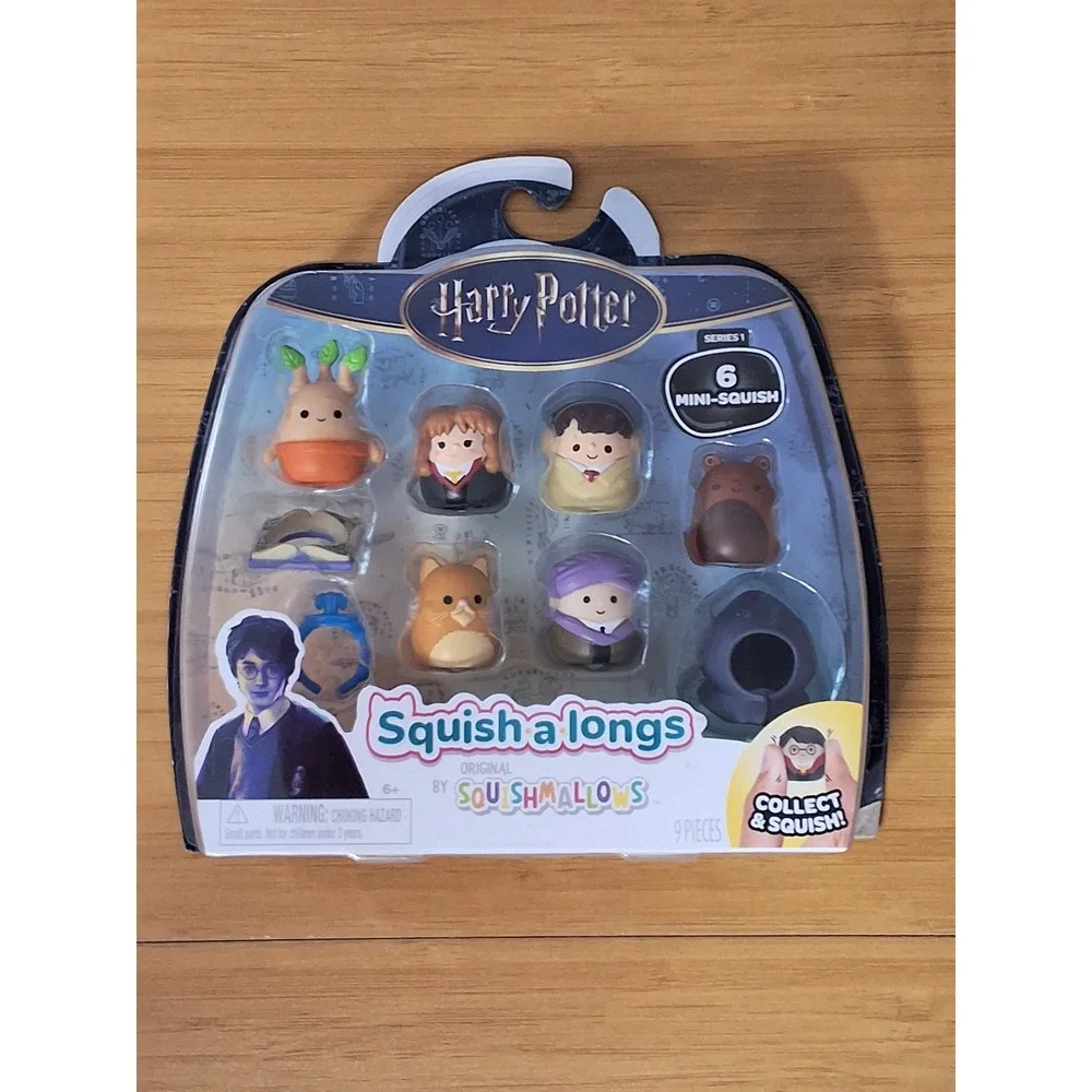 Harry Potter Squishmallows Squish-a-longs Series 1 Mini Figures 2-Pack Lot New